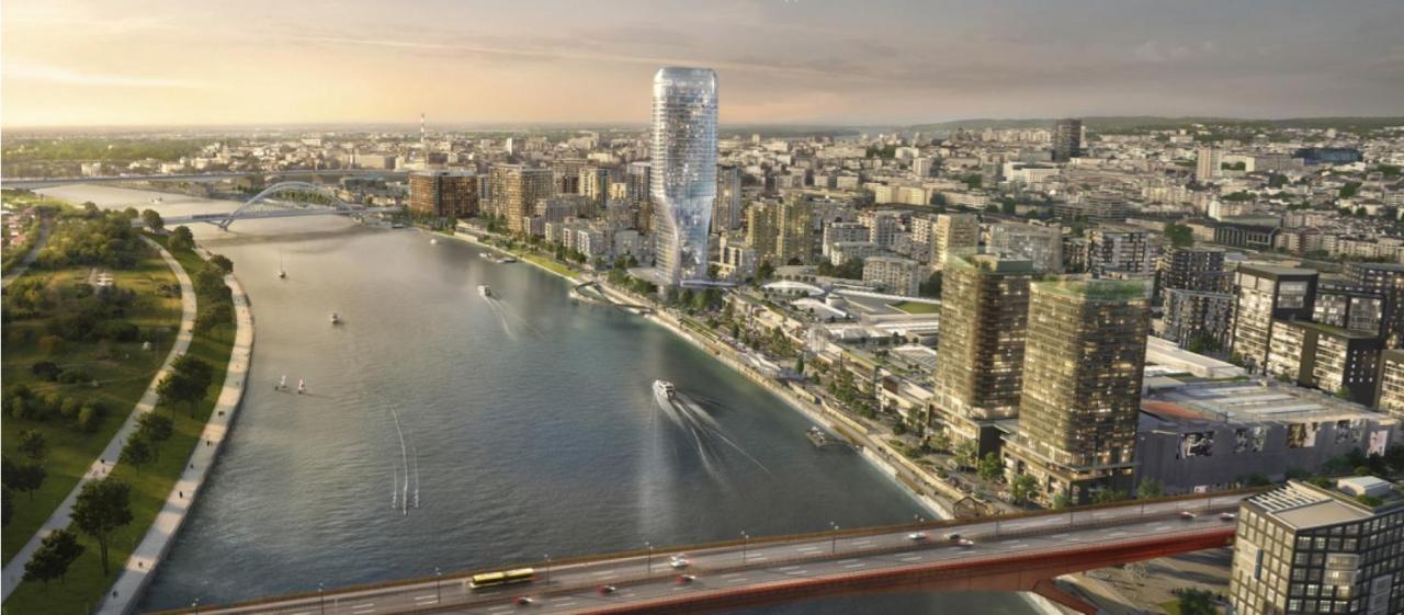Belgrade Waterfront Apartments - Arcadia 外观 照片